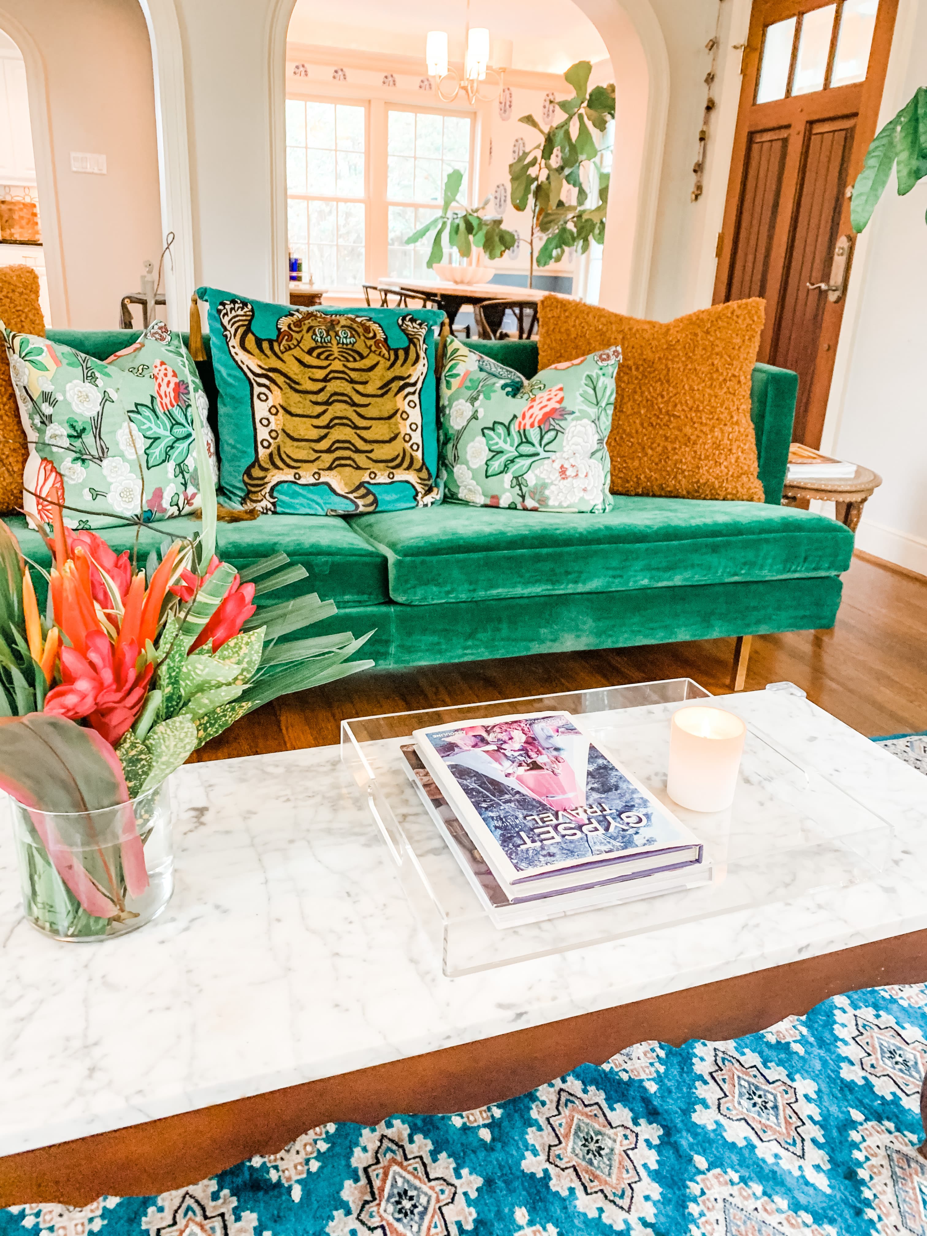 Picture of formal living room couch
